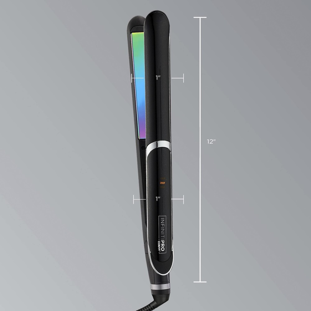 INFINITIPRO BY CONAIR Rainbow Titanium Flat Iron 1-inch