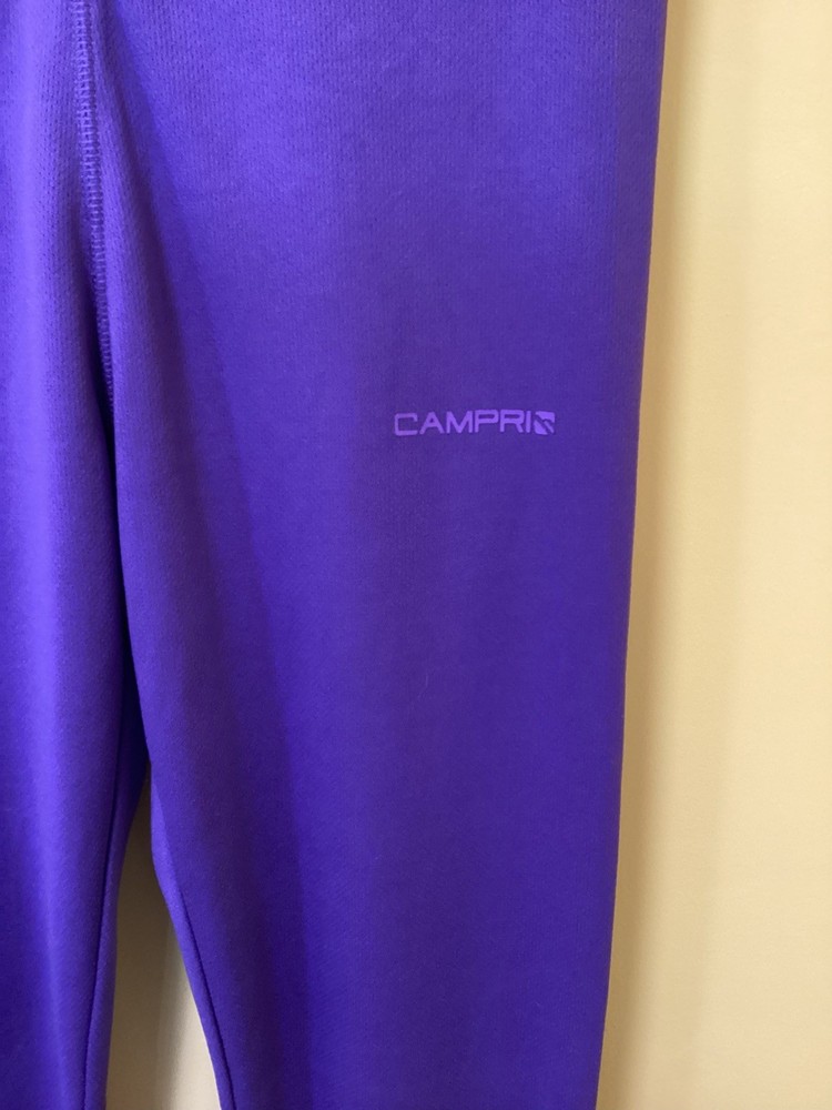 Campri Base Layer Leggings - Purple - Size 10