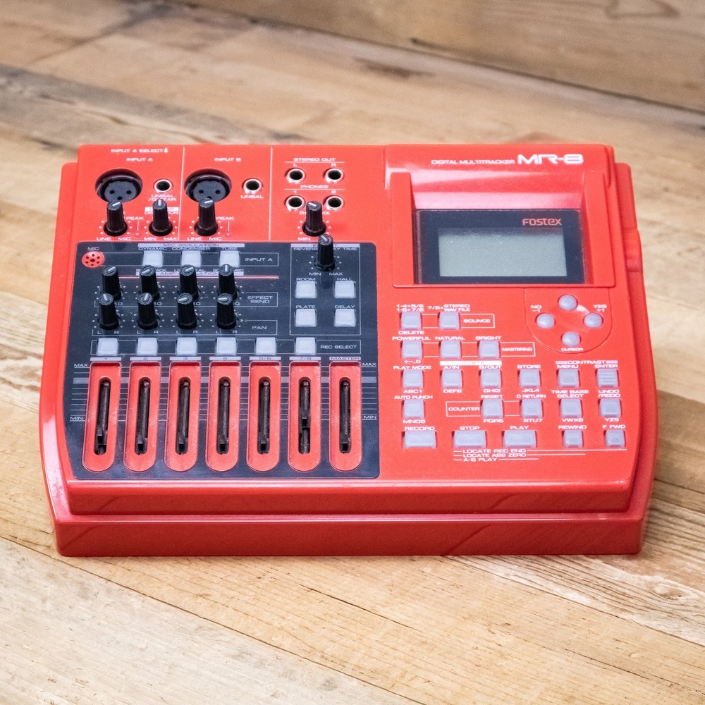 As Is Fostex MR8 Digital Multitrack Recorder MR-8 Studio Multitracker U267571
