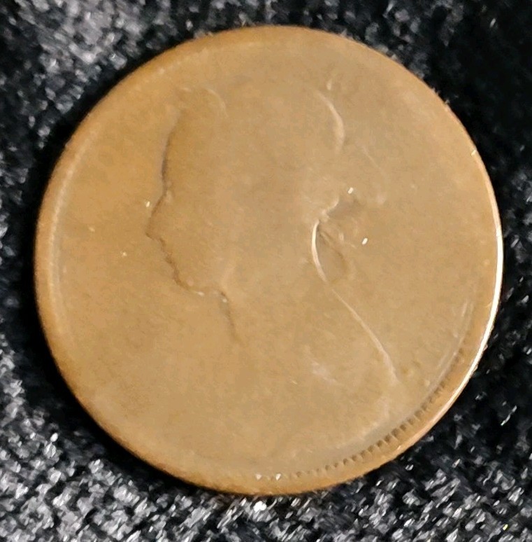 1887 Great Britain Half Penny