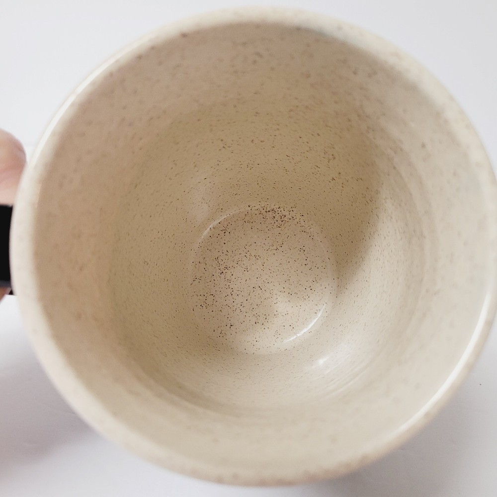 GARRISON BROTHERS Distillery Ceramic Mug Speckled Black Tan 14oz