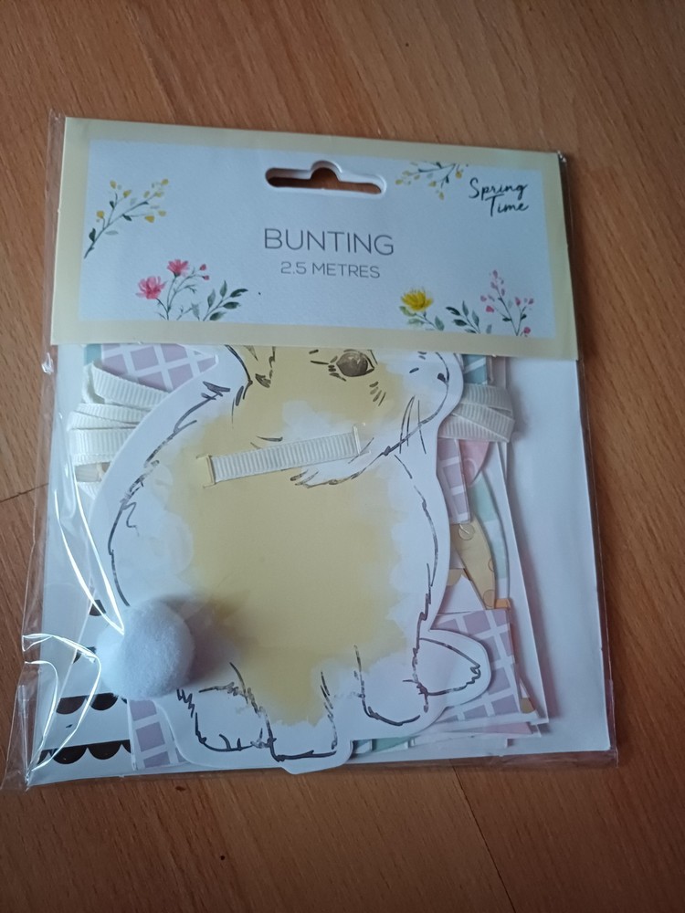 bunting happy easter 2.5 metres
