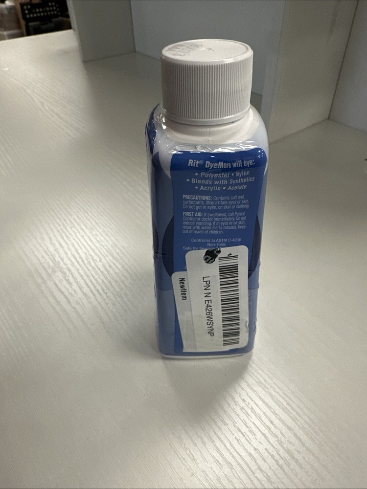 Rit Dye More Synthetic 7oz-Sapphire Blue