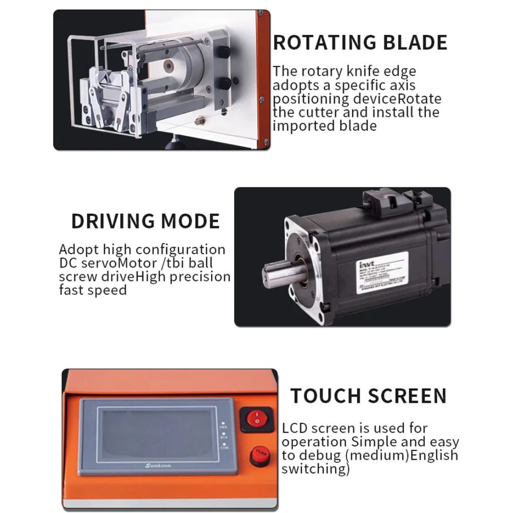 110V Automatic Multilayer Coaxial Cable Rotary Stripping Peeling Machine