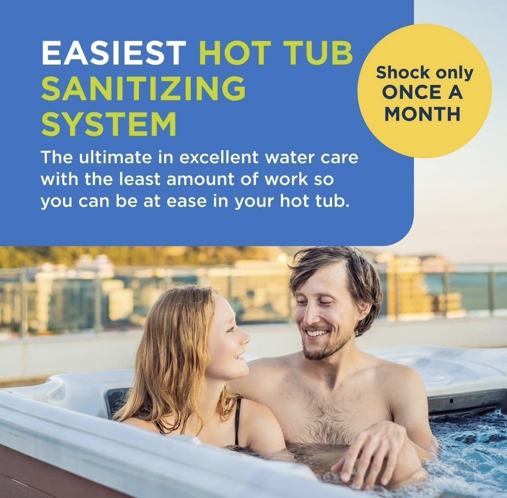 FROG @Ease Floating System for Hot Tubs - Quick & Easy @ease System, Blue