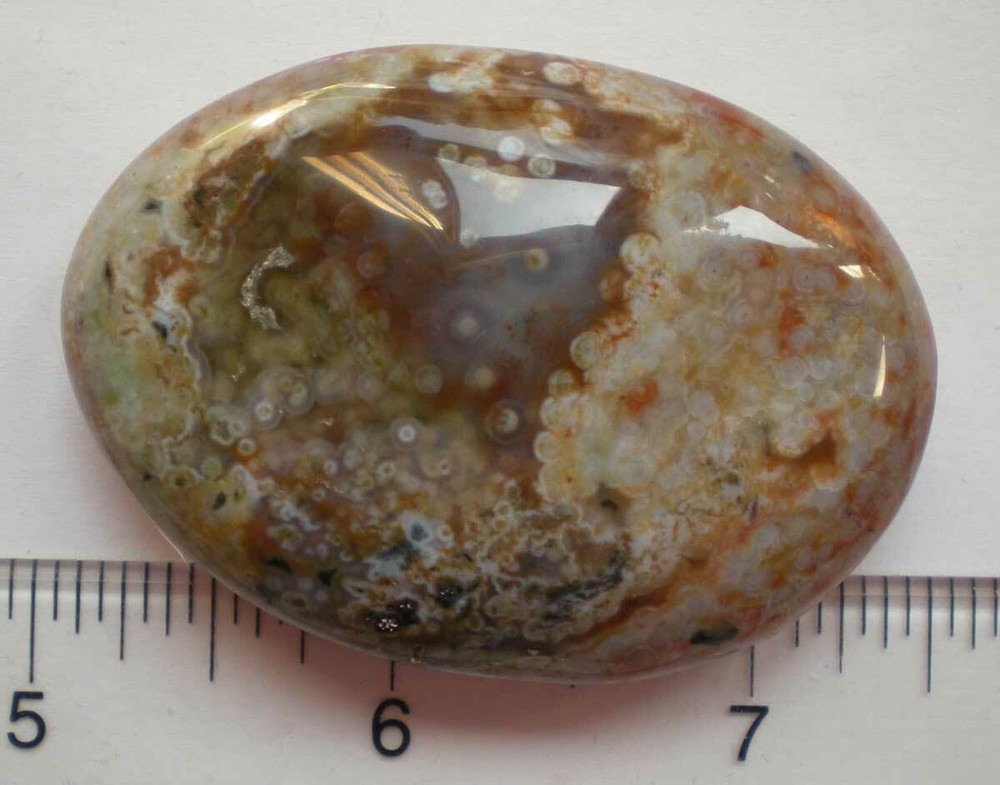 Ocean Jasper Palm Stone sc687n