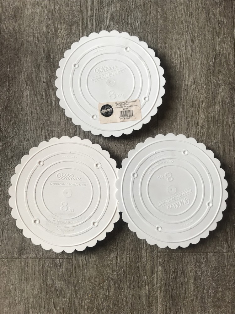 Three Wilton Decorator Preferred Separator Plate 8"