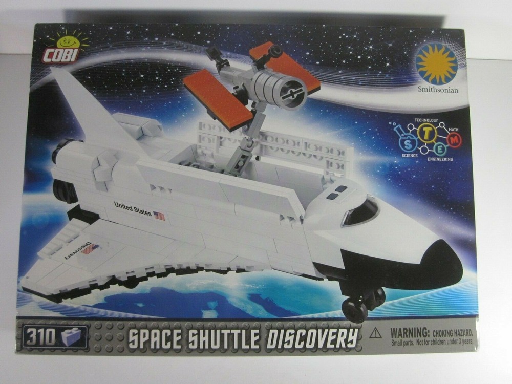 Cobi Smithsonian Space Shuttle Discovery Building Kit (Brand New)