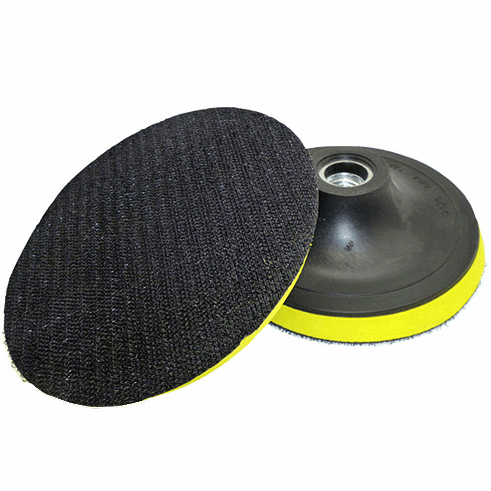 5pcs 3" Backer Pad Hook & Loop Backing Plate 5/8"-11 for Polishing Sanding Disc