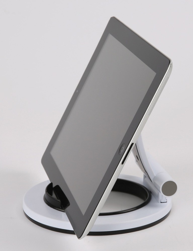 Universal Multi Angle Portable Round-Base Tablet Tabletop Desktop Holder