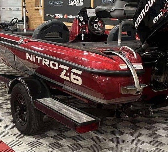 OEM Replacement Z • 6 Nitro Boat Yacht Decals 2PC Set Vinyl New Oracle 50”