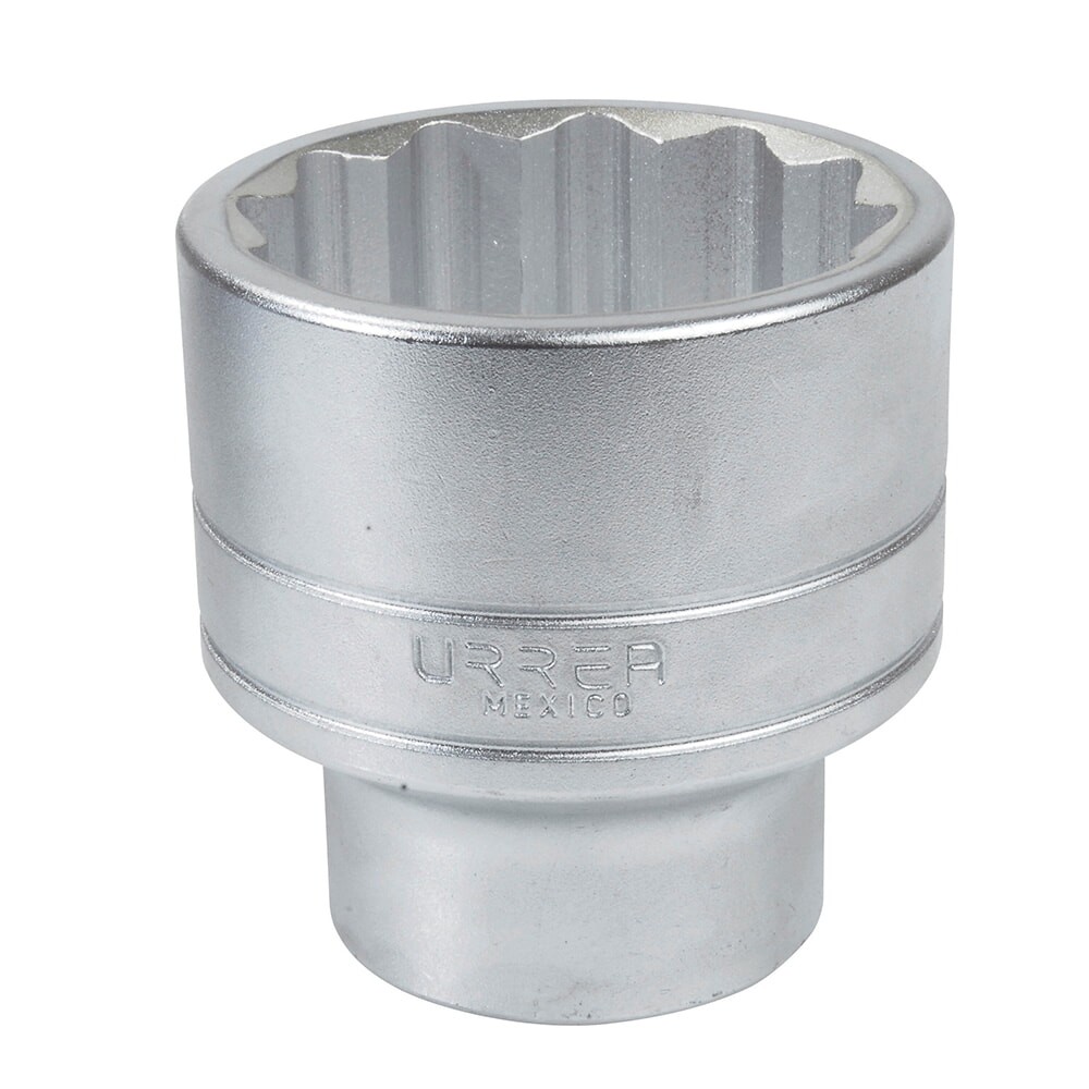URREA 5764 1" Drive Chrome Standard Socket 12 Point 2"