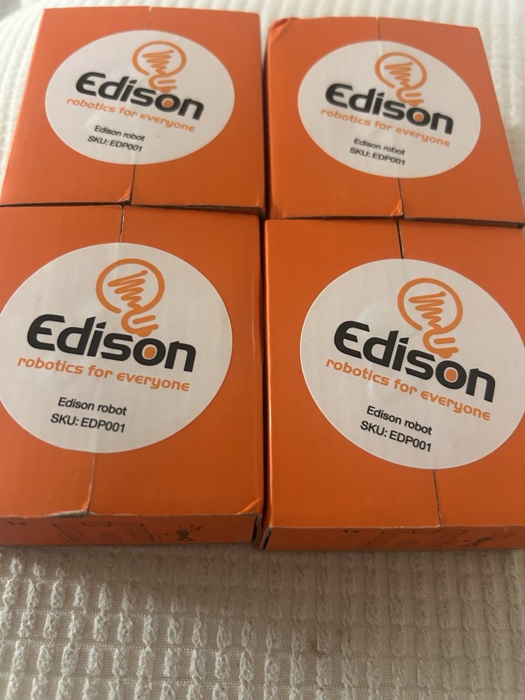 4 Sealed new Coding Edison Robot STEM