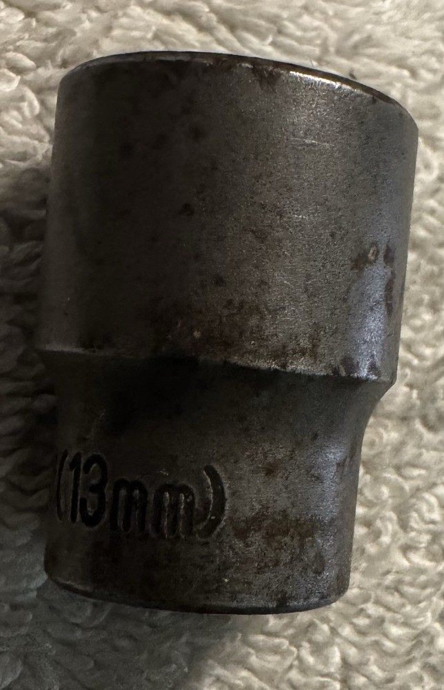1/2" 13 mm,Impact Socket CR-MO, 3/8” dr vtg tool