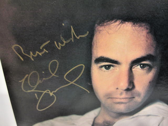NEIL DIAMOND-SIGNED- "SEPTEMBER MORN" LP VINYL- AUTHENTICATED HOLOGRAM AND CERT