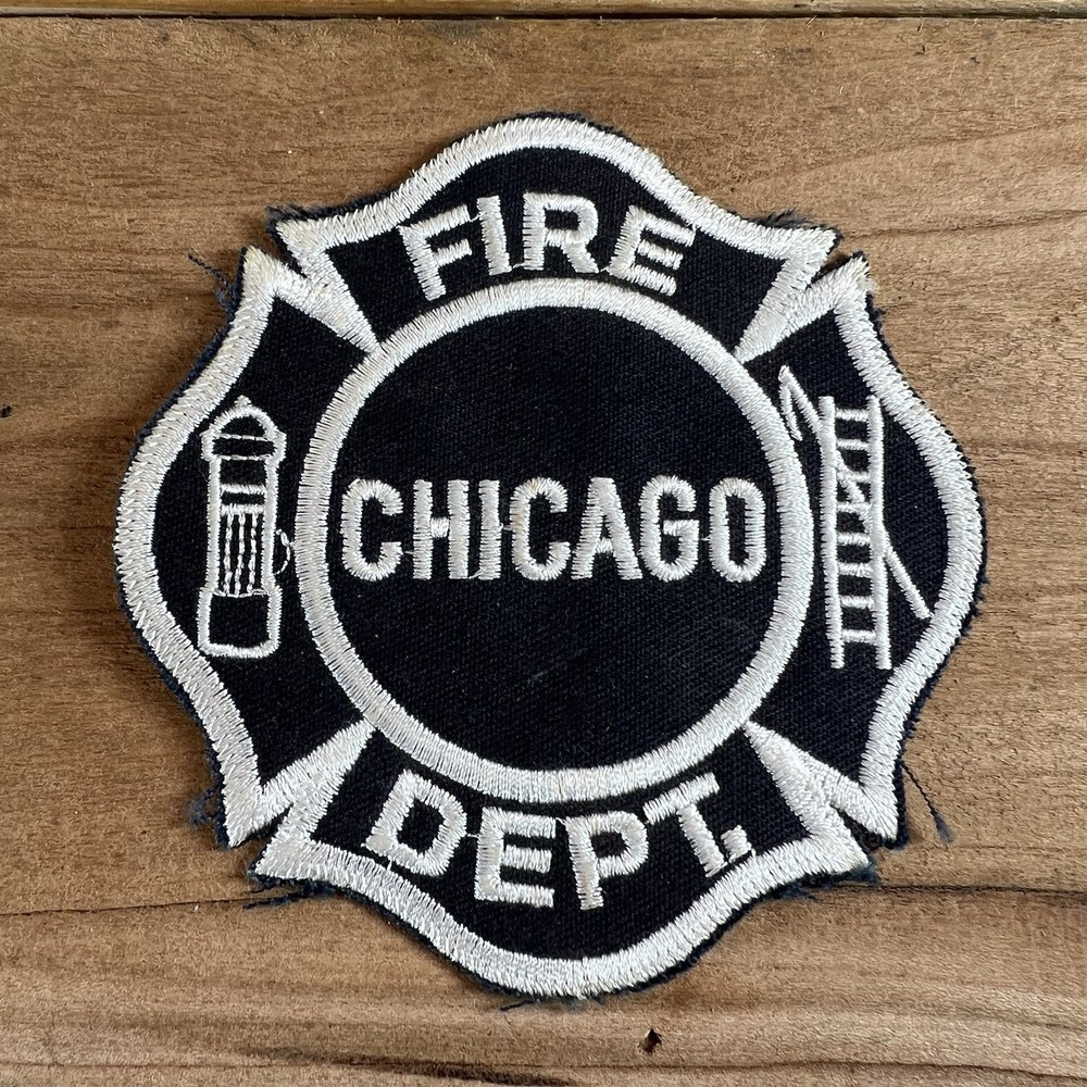 VTG ILLINOIS CHICAGO FIRE DEPT PATCH