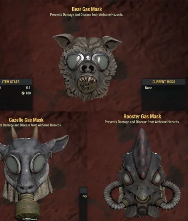 (Xbox) Gas Mask Bundle - Rare Apparel