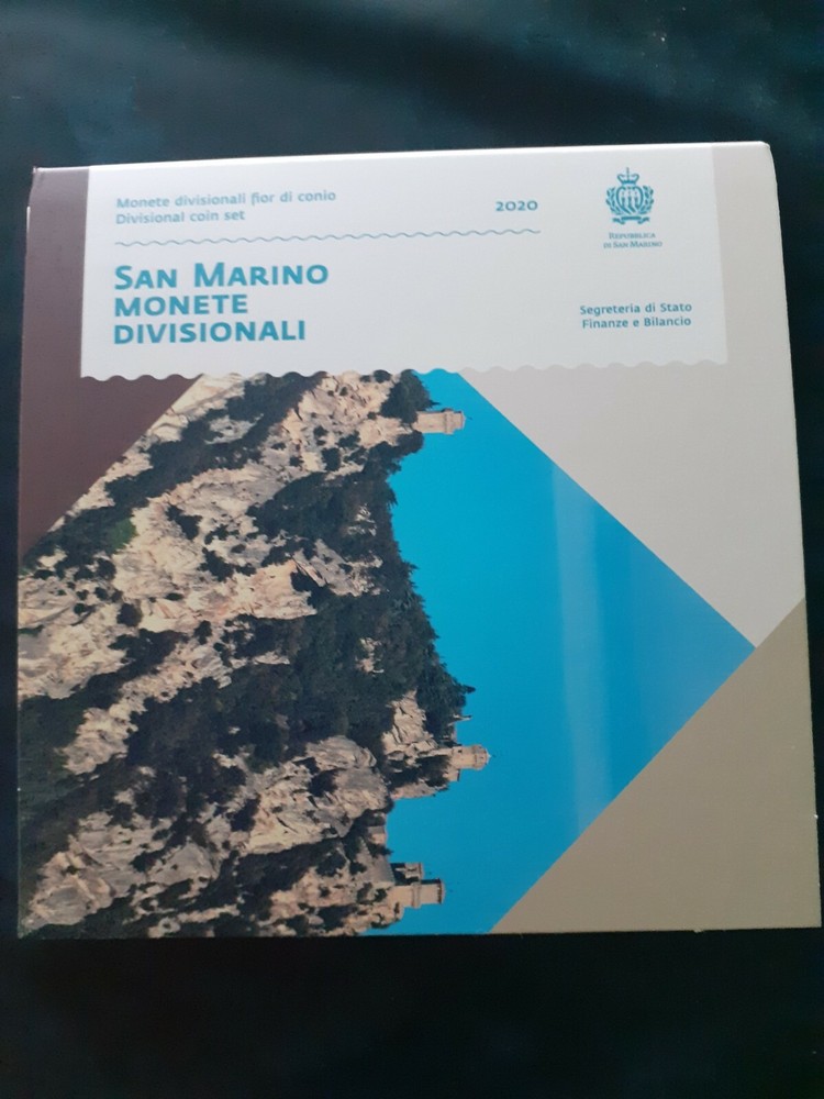 EURO SET SAN MARINO 2020 BU IN FOLDER