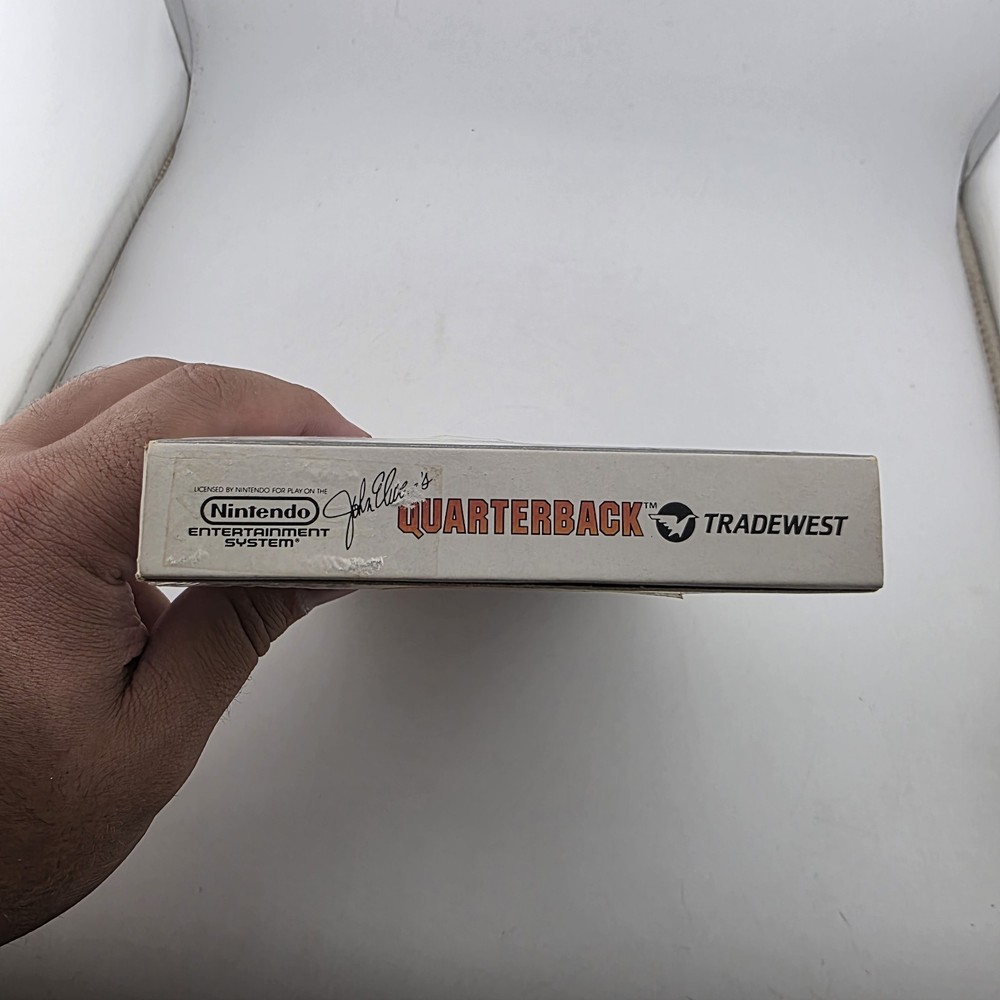 John Elway’s Quarterback – Box + Reg Card – Shrink - Authentic (No Game)