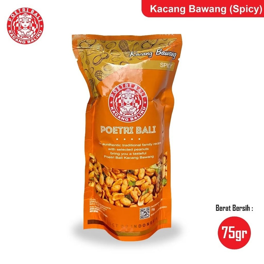 Indonesian Garlic Peanuts Snack