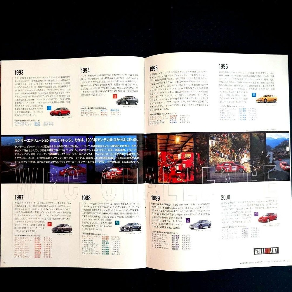 Lancer Evolution VII Catalog Accessories Price List