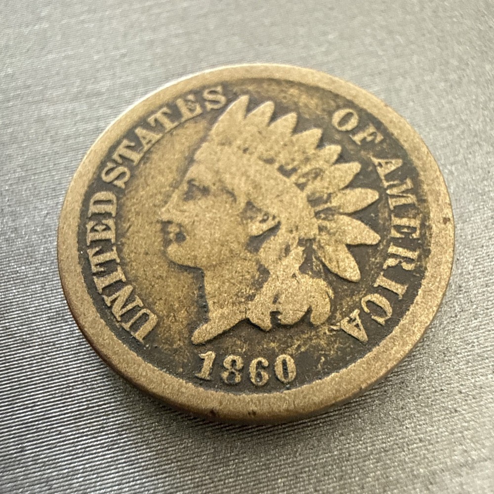 1860 Indian Head Cent