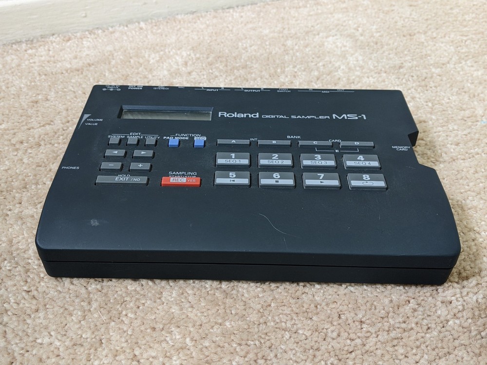 Roland MS-1 Compact Digital Sampler Looper - free returns
