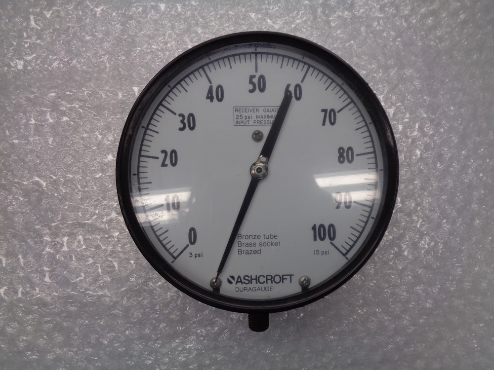 ASHCROFT 0-100PSI GAUGE NSNP