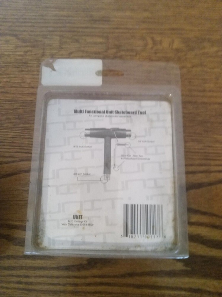All Purpose Skateboard Tool For Complete Skateboard Assembly New Unit Free Ship