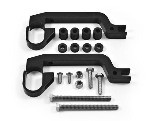 Powermadd Sentinel Lights Hand Guards White Black Mount Banshee Blaster Warrior