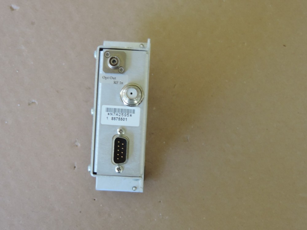 FOXCOM AL5T FIBER OPTIC TRANSMITTER ST/APC DBS