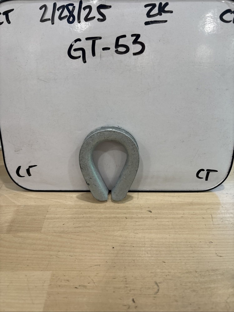 1/2”  Galvanized Wire Rope Thimble HEAVY DUTY 172012