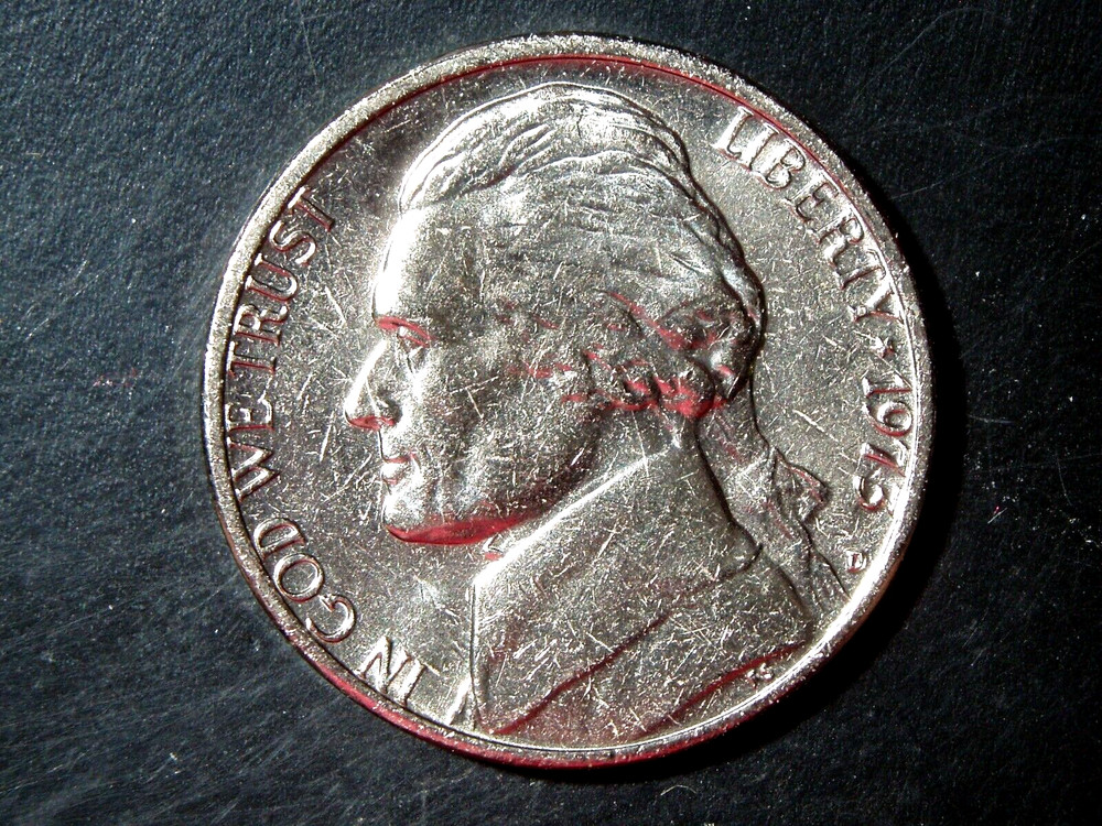 1973-D UNC JEFFERSON NICKEL #3