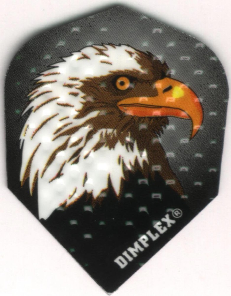 Bald Eagle Dimplex Dart Flights: 3 per set