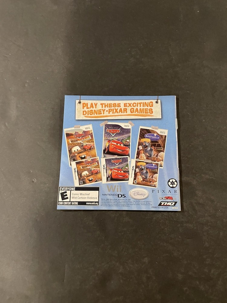 Up Nintendo ds Disney Pixar Manual Only