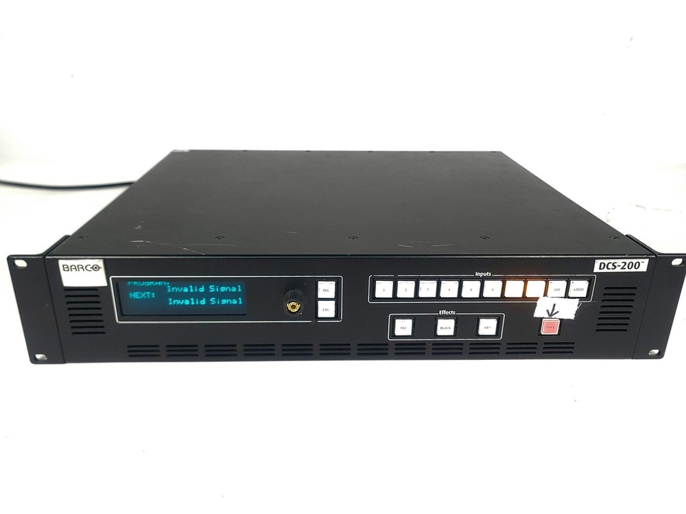 Barco DCS-200 Dual-Channel Presentation Switcher (C1948-36)