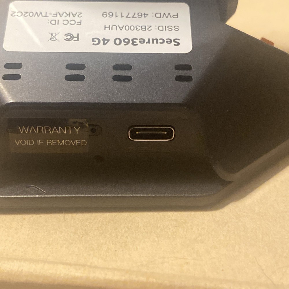 Waylens Secure360 4G Dash Camera with Direct Wire Cord – 360° Coverage