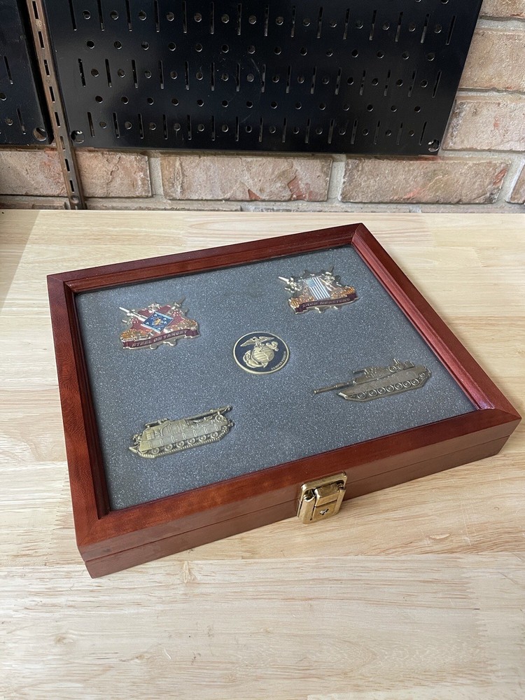 Cherry Wood Display Case