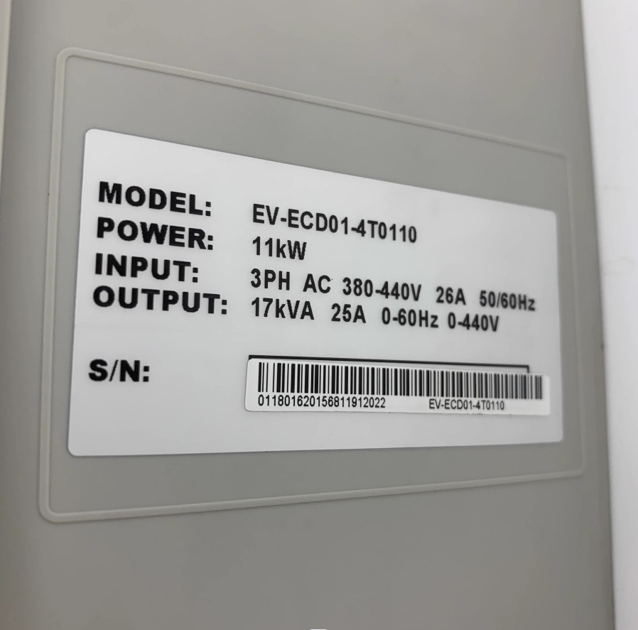 EV-ECD01-4T0110 Elevator frequency converter 90 days warranty