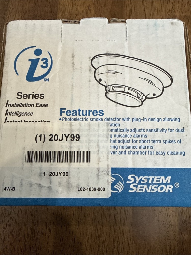 System Sensor 4W-B Smoke Detector 4-Wire - Same Day Shipping (SEALED)