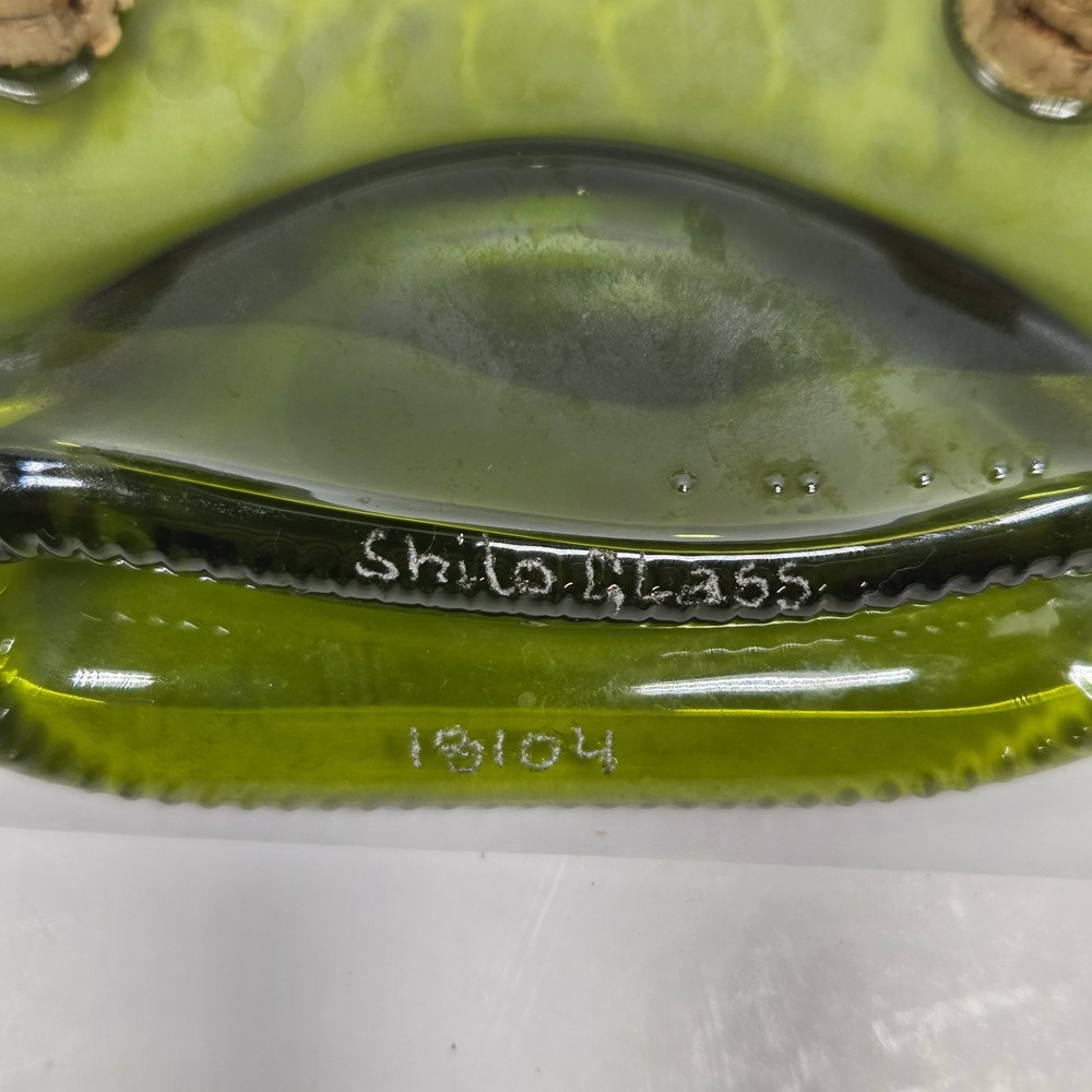 Wine Bottle Cheese Server Shilo Glass