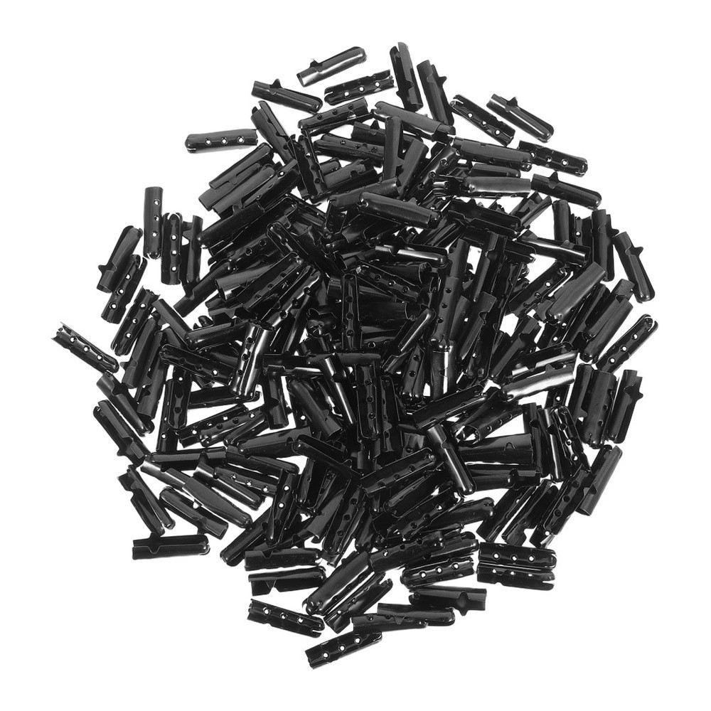 200 PCS Shoe Lace Ends Drawstring Tips Copper Shoelaces Stoppers