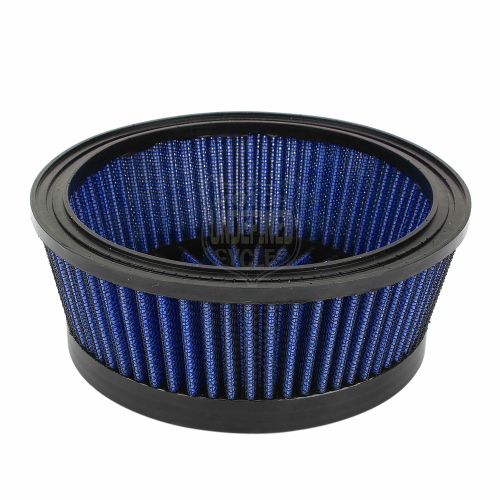 Blue Air Filter Cleaner Element Replacement For Harley Touring Sportster Softail