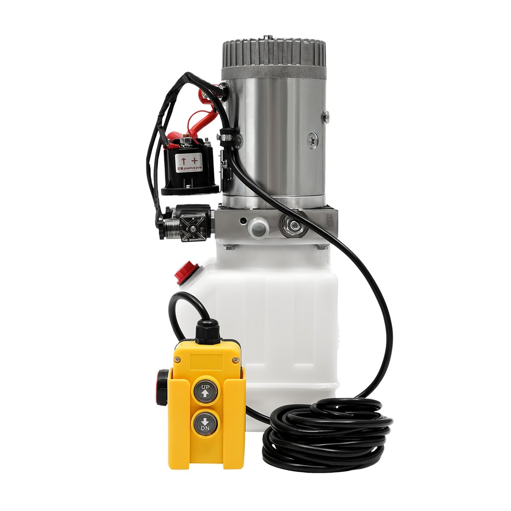 3 Quart 12V Electric Hydraulic Pump Power Unit with Remote Control