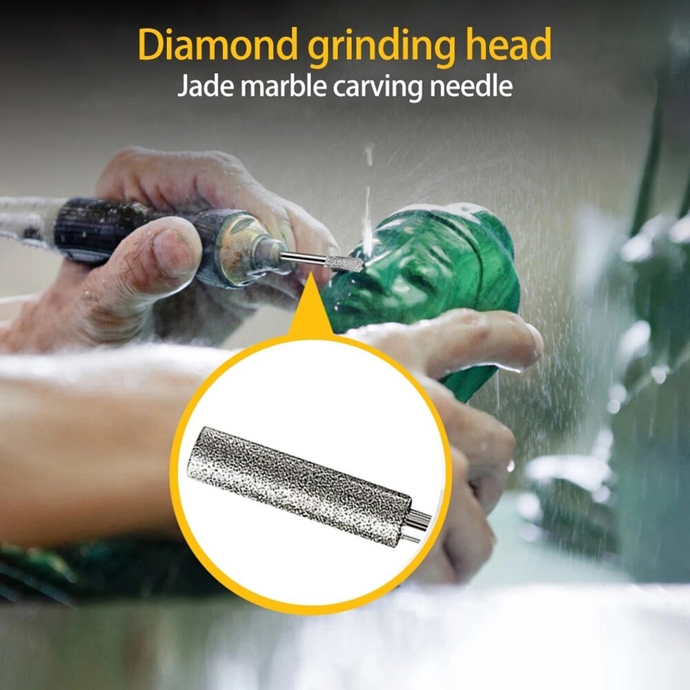 Sharpener Chainsaw Metal Grinding 6PCS Cylindrical Burr Sharpener Grinder
