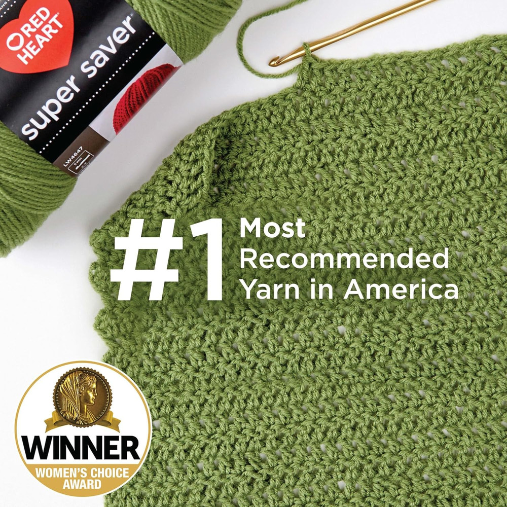 Super Saver Yarn, 3 Pack, Mistletoe 3 Count