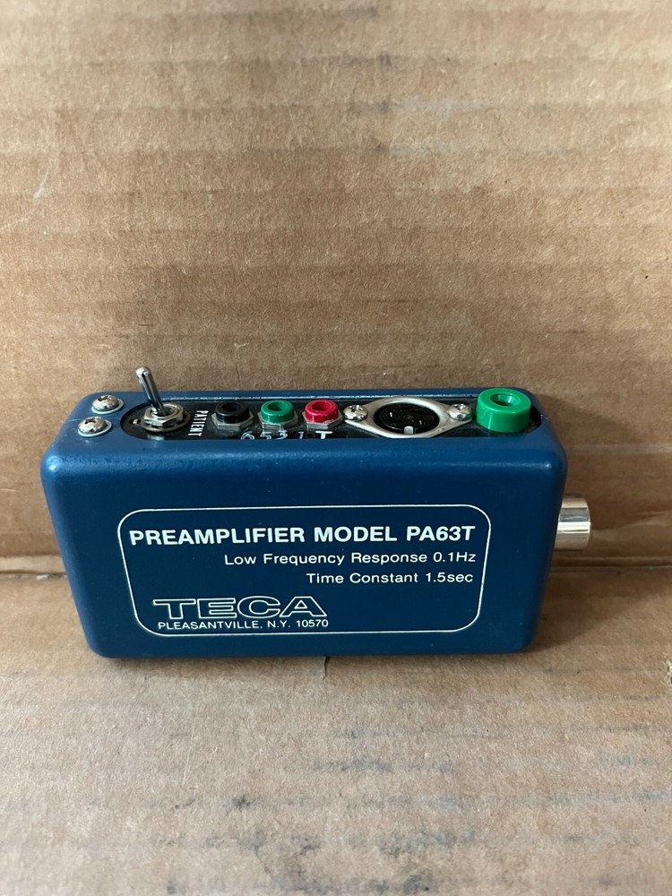 Teca Preamplifier Model PA63T Low Frequency