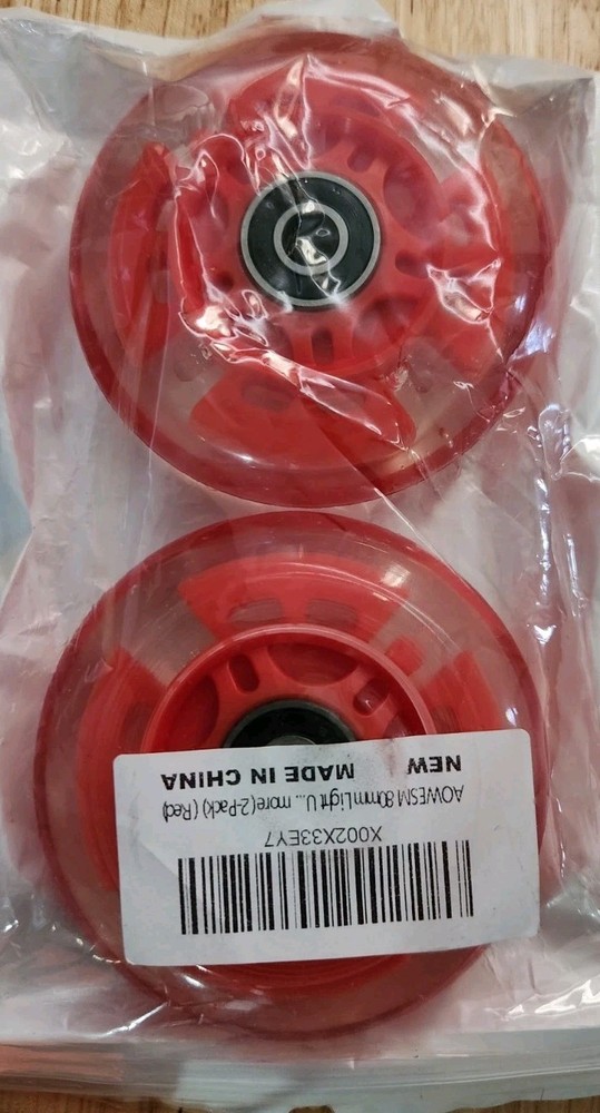 2-Pack 80mm Replacement Scooter Wheels