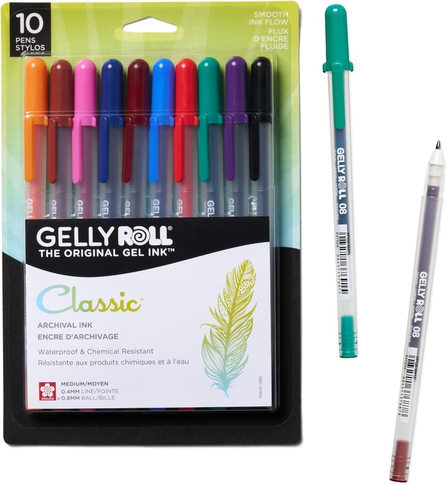 lly Roll Classic, Medium Pt, Multicolor