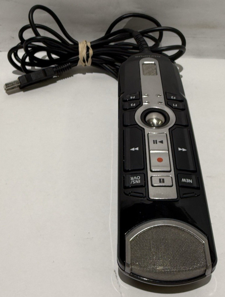 OLYMPUS RM-4010P PUSH BUTTON DICTATION MICROPHONE